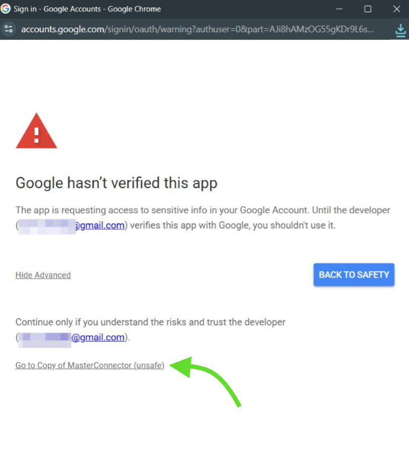 Go to Copy unsafe